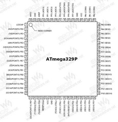 ATmega329PV PDF Datasheet 中文资料下载