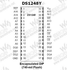DS1248Y DS1248 PDF Datasheet 中文资料下载