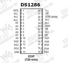 DS1286 PDF Datasheet 中文资料下载