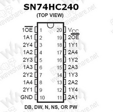 74HC240 SN74HC240 PDF Datasheet 中文资料下载