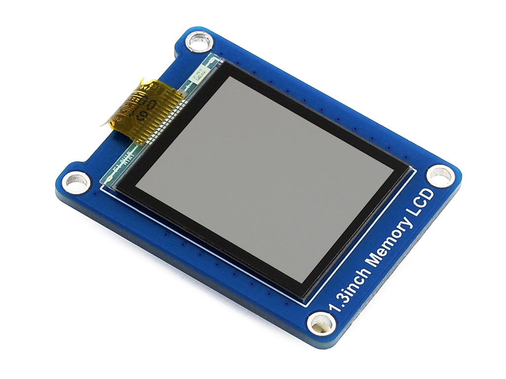 1.3寸黑白 memory LCD显示屏 144×168分辨率