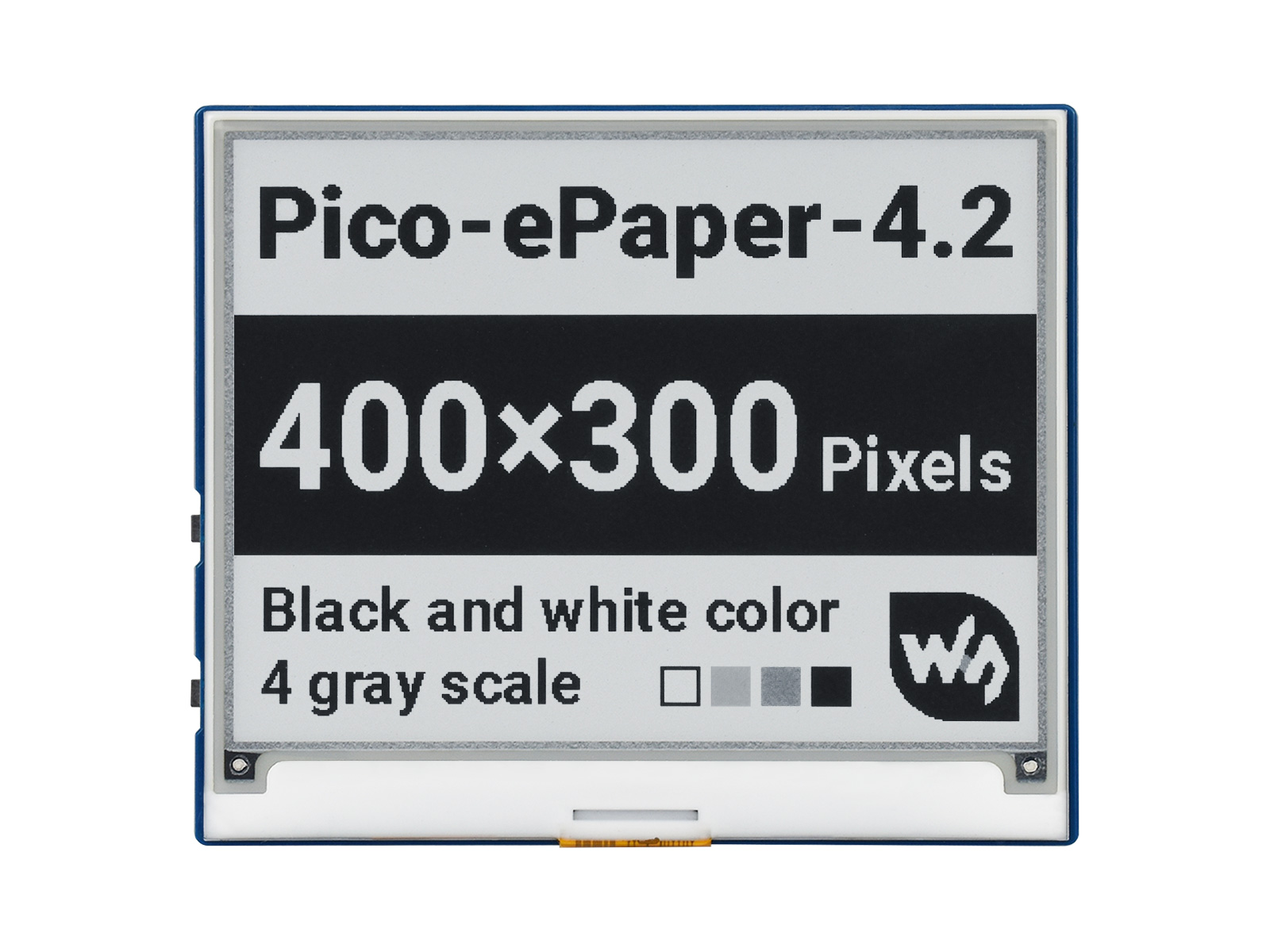 4.2寸黑白e-Paper电子墨水屏Pico扩展板