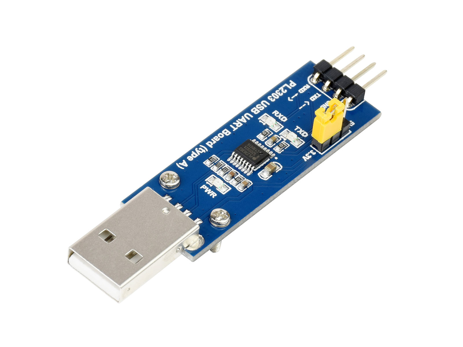 PL2303 USB转UART 串口TTL模块V2 USB type A接口