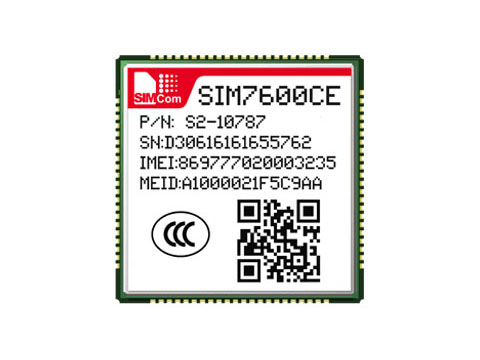 SIMCom原装4G模块国内全网通SIM7600CE-T无线通讯模块LTE Cat-4模组GNSS定位模块