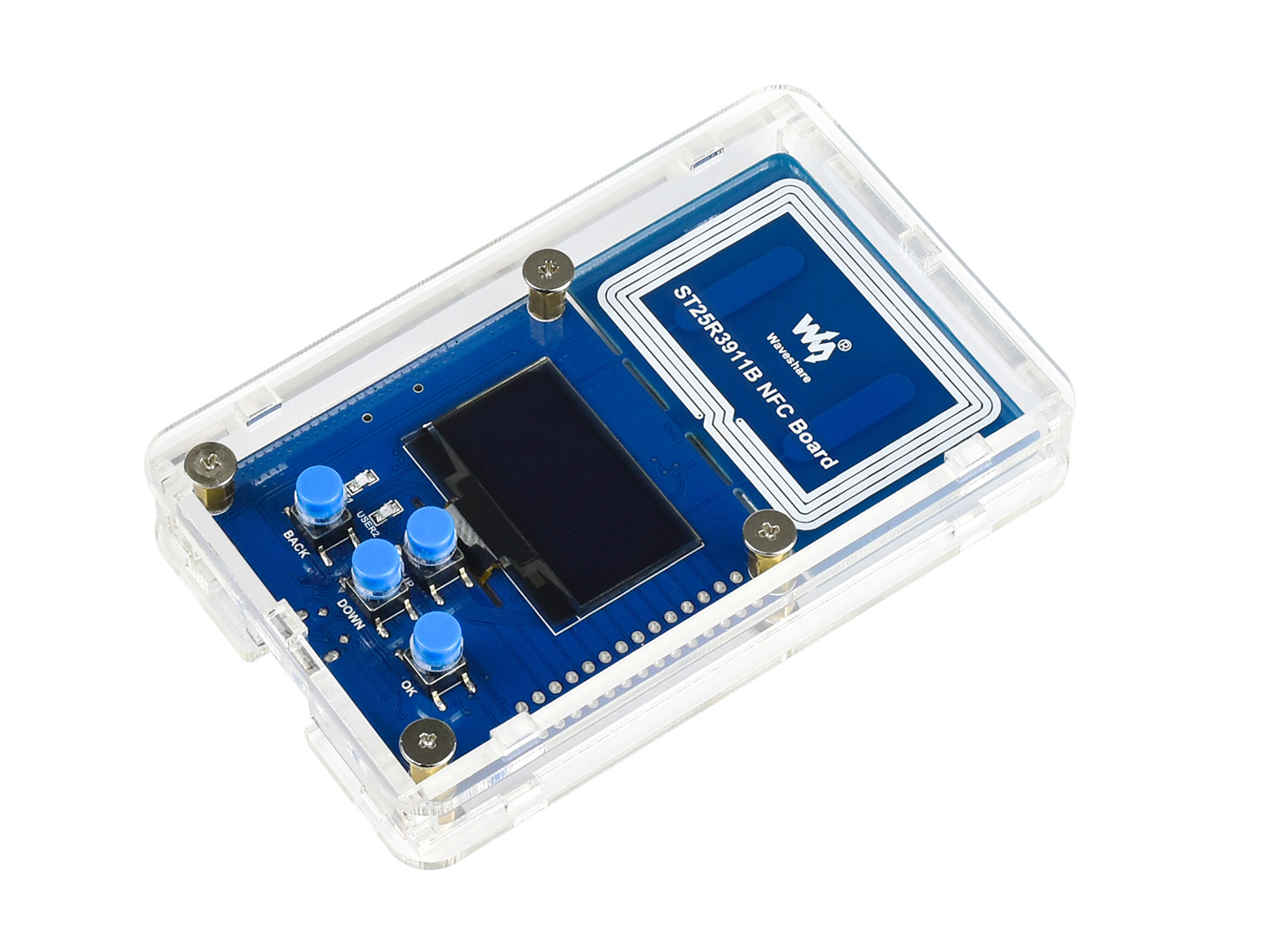 ST25R3911B开发套件 NFC读写器 带AT32F413RCT7主控 板载多种资源 支持多种NFC协议