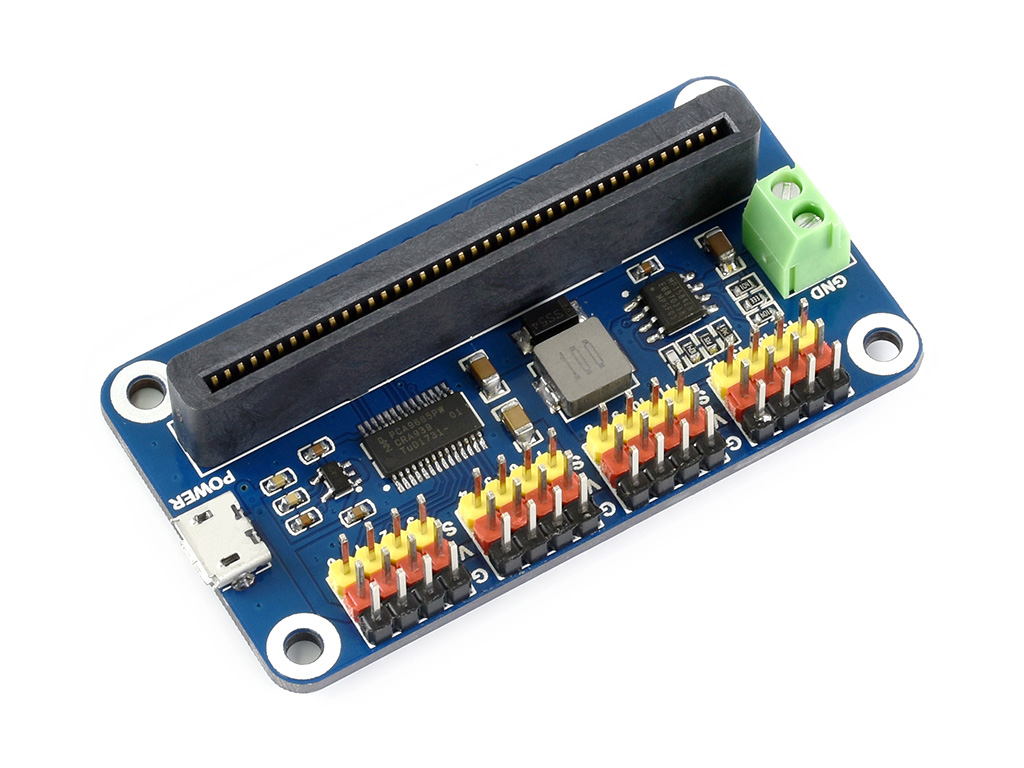 Micro:bit舵机驱动板 I2C接口 可控制16路舵机
