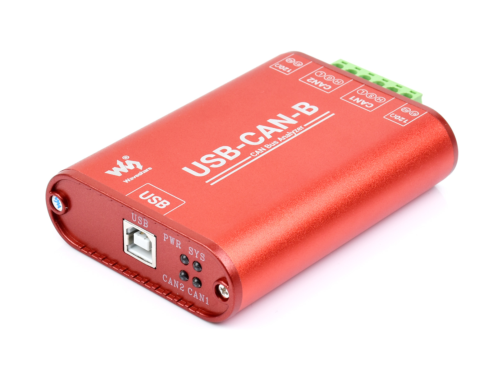 工业级CAN总线数据分析仪 USB转CAN接口转换器 CAN-bus总线通讯接口卡 CAN协议数据分析仪