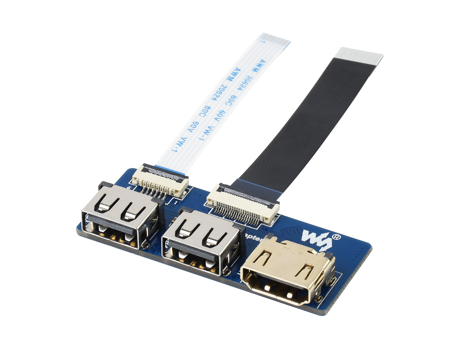CM4 基础底板专用 USB HDMI 扩展板
