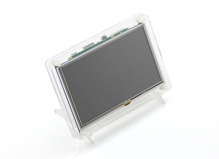 5寸树莓派显示屏 5inch HDMI LCD (B) (带透明
