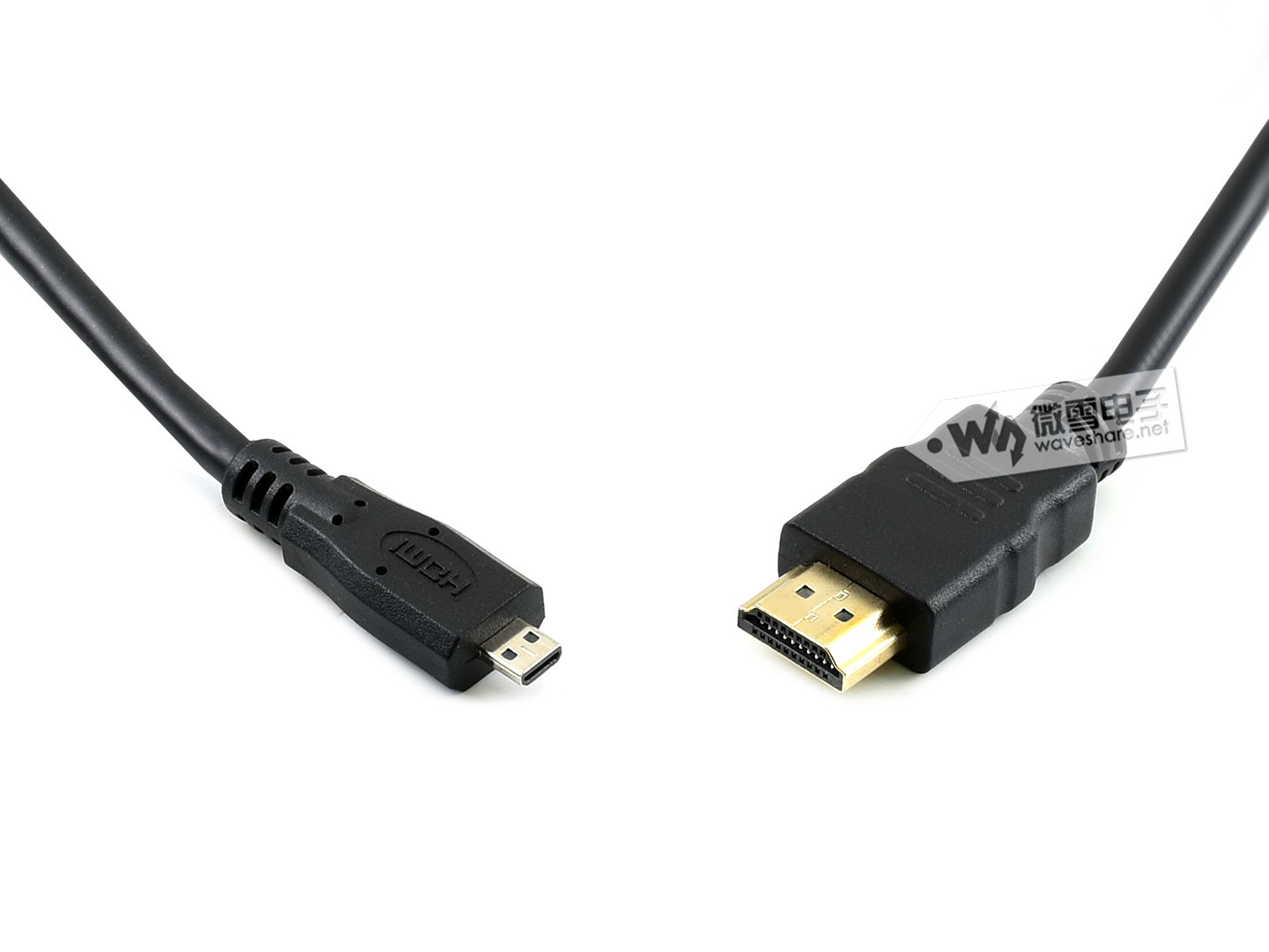 树莓派4 HDMI转Micro HDMI 高清视频连接线
