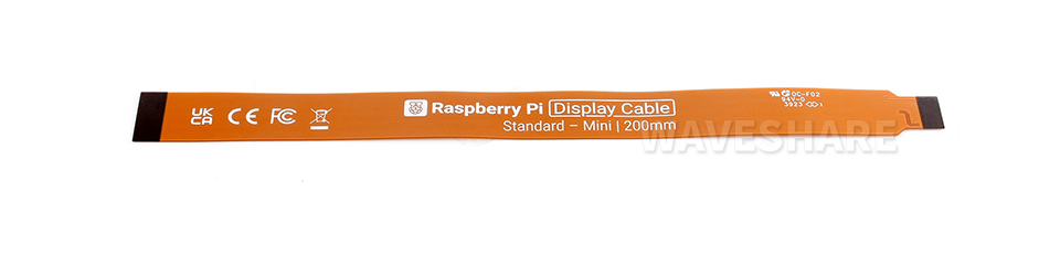 Raspberry Pi 5 Official Display Cable 200mm 配置清单