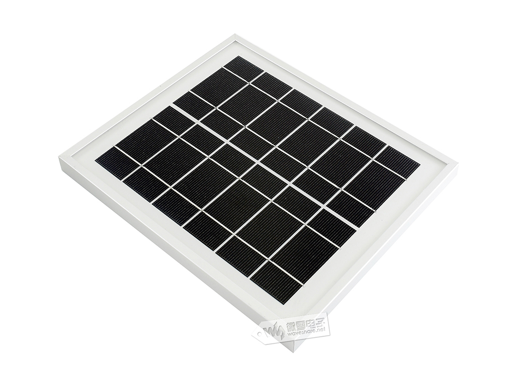 太阳能板 (6V 5W)  156单晶硅电池片