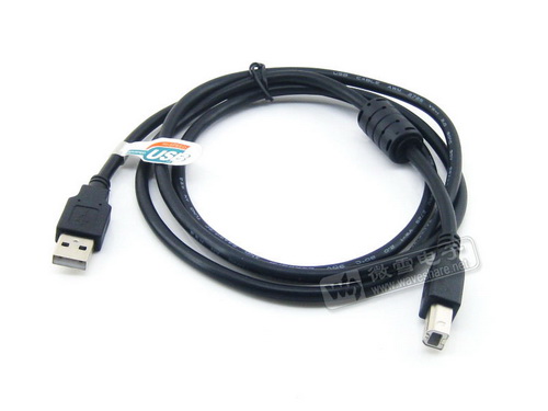 USB线 type A公口 转 type B公口 1.2米