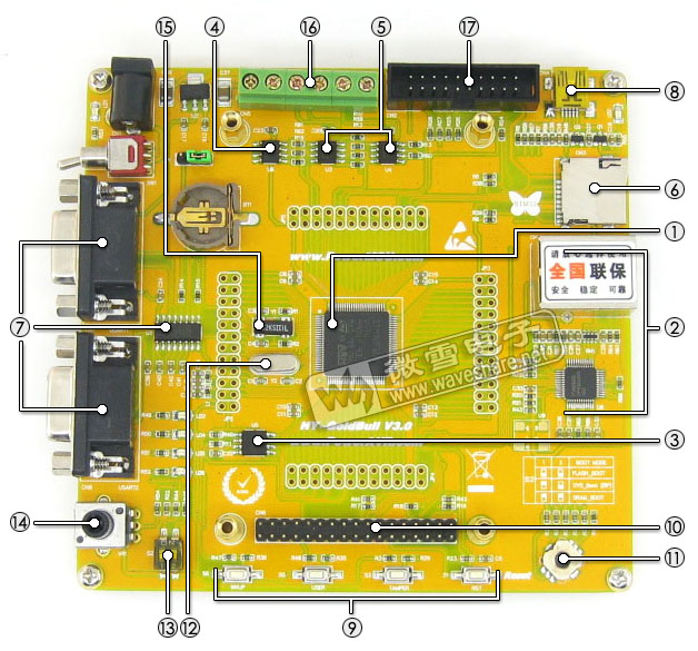 STM32开发板GB-STM32F107