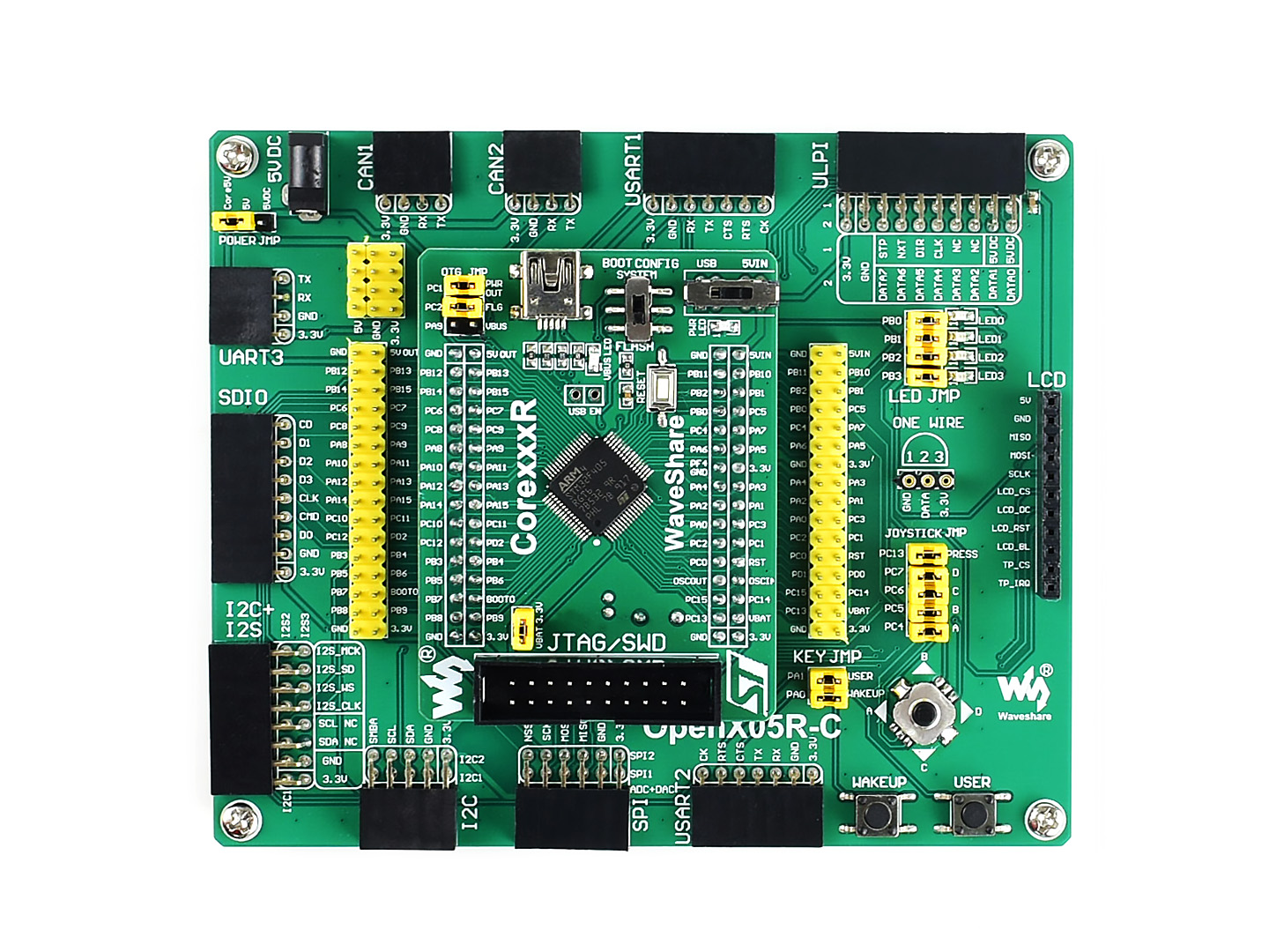 STM32F405RGT6开发板 学习板 核心板 含串口模块