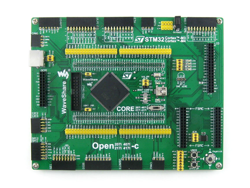 STM32F407IGT6开发板 学习板 核心板 含串口模块
