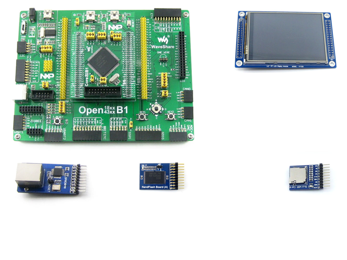 LPC4337JBD144开发板 学习板 套餐A 含4款模块