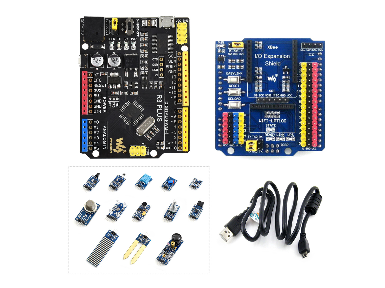 ATMEGA328P开发板 兼容Arduino UNO R3 传感器套件