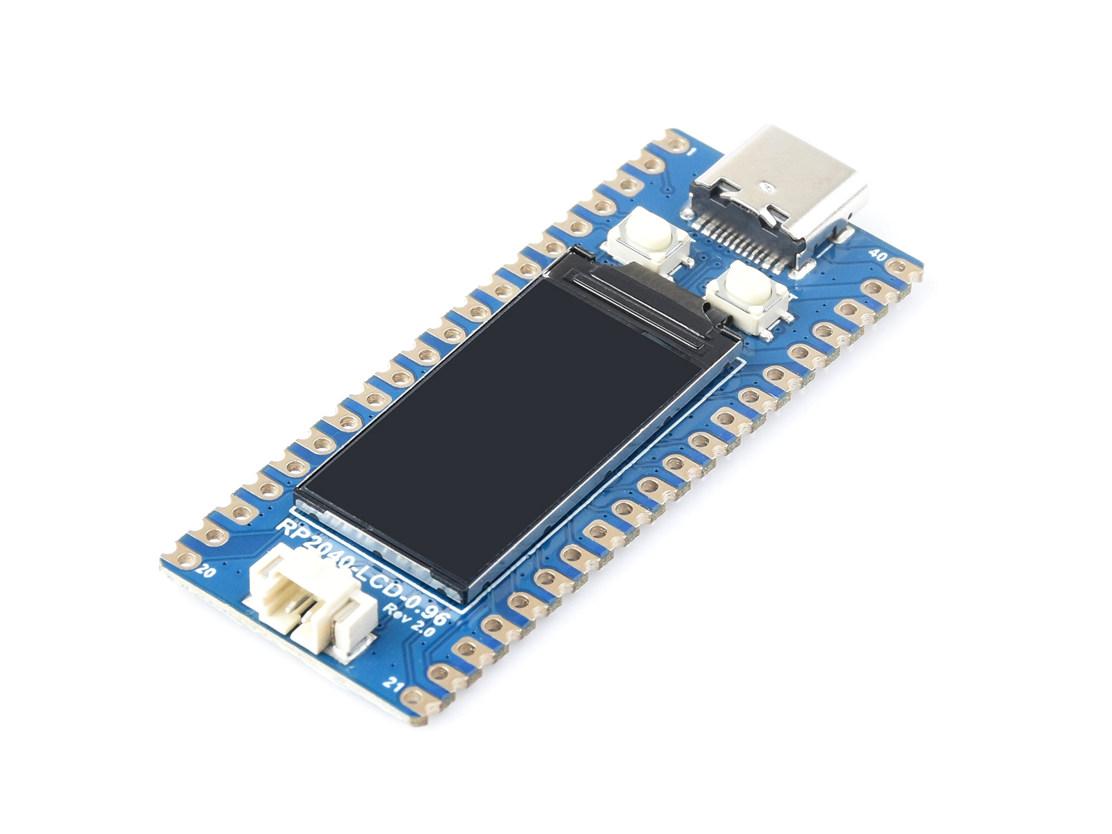 微雪RP2040微控制器开发板 基于树莓派官方RP2040双核处理器