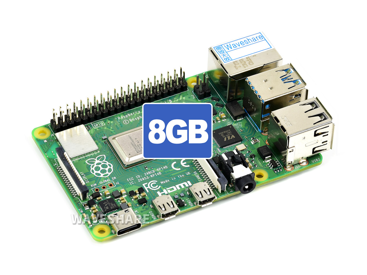 Raspberry Pi 4 Model B 8GB 树莓派4代B型
