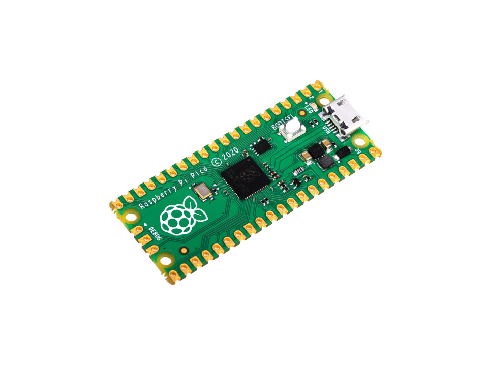 树莓派Pico Raspberry Pi Pico 微控制器开发板 基于官方RP2040双核处理器