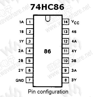 74hc4066引脚图及功能图片