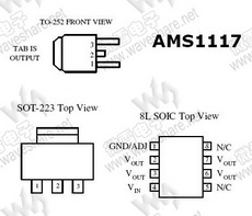 AMS1117 PDF Datasheet 中文资料下载