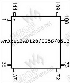 AT32UC3A0128 UC3A0128 PDF Datasheet 中文资料下载
