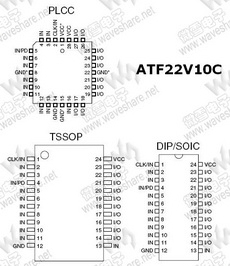 ATF22V10C ATF22V10 PDF Datasheet 中文资料下载