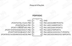 ATtiny24A PDF Datasheet 中文资料下载
