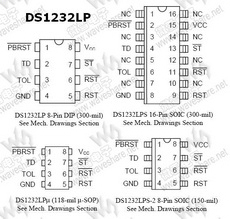 DS1232LP DS1232LPS PDF Datasheet 中文资料下载