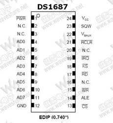 DS1687 PDF Datasheet 中文资料下载