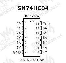 74HC04 SN74HC04 PDF Datasheet 中文资料下载