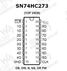 74HC273 SN74HC273 PDF Datasheet 中文资料下载