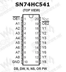 74HC541 SN74HC541 PDF Datasheet 中文资料下载