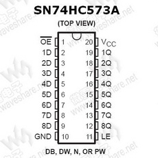 74HC573 SN74HC573 PDF Datasheet 中文资料下载