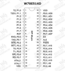 W78E516D PDF Datasheet 中文资料下载