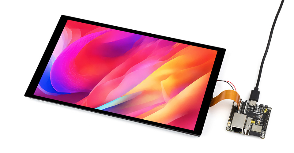 10.1 英寸 DSI 显示屏/触控屏接入ESP32-P4-NANO