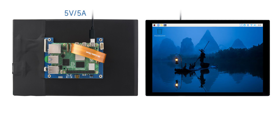 10.1 英寸触控屏接入树莓派