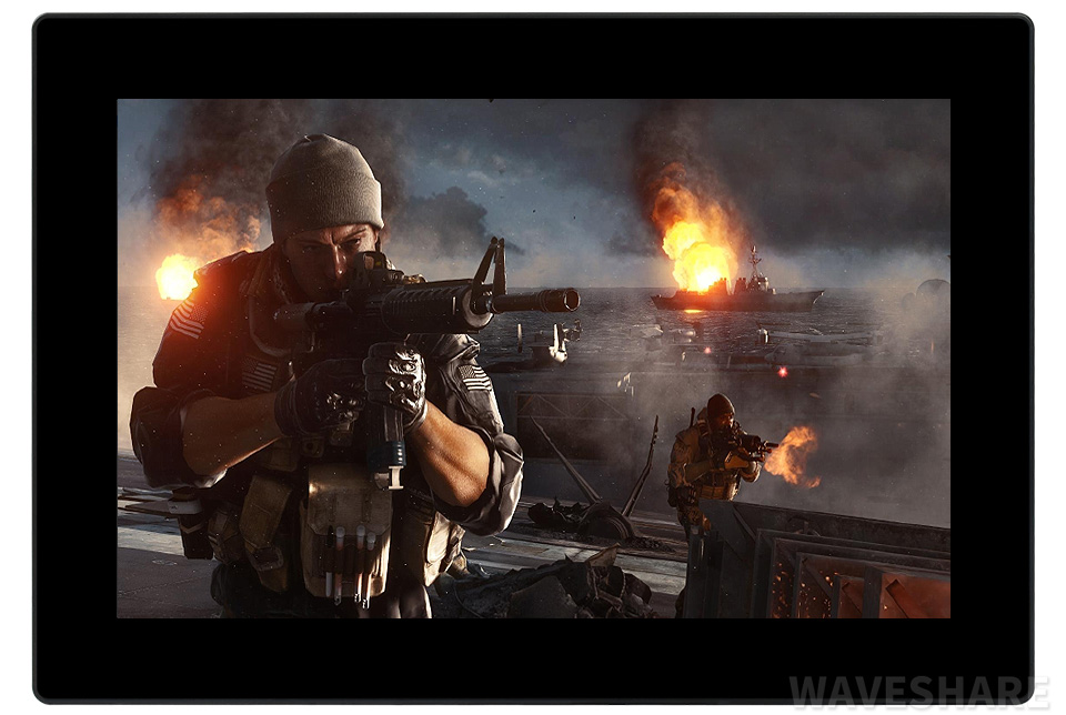 10.1英寸触控屏接入游戏机