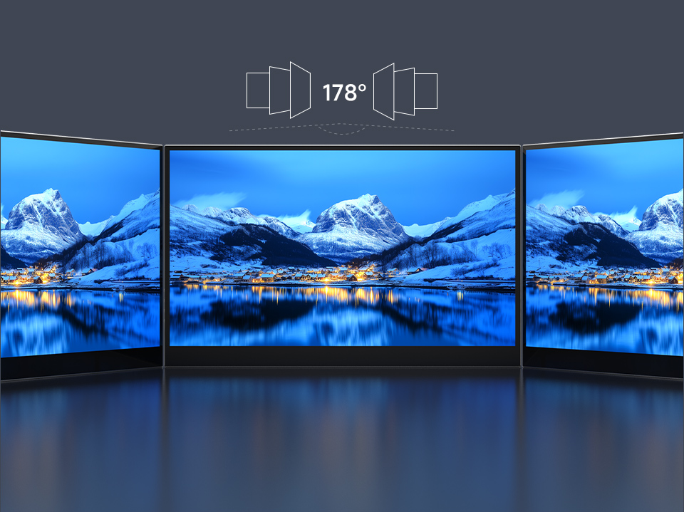 8 英寸高色域触摸显示器支持 DDC/CI 亮度调节功能