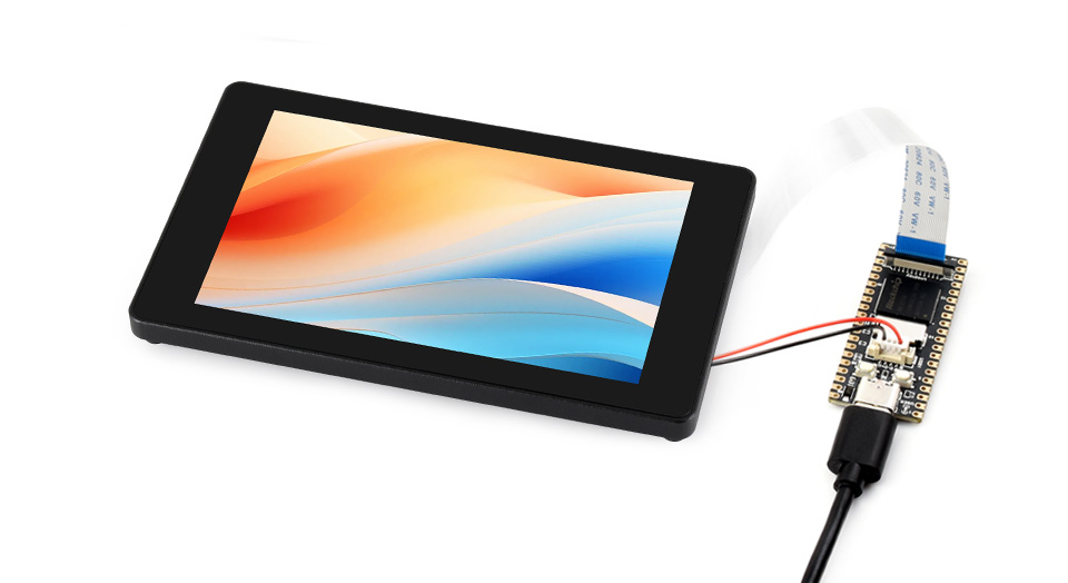 4/4.3 英寸 DSI 触控屏接入 幸狐 Luckfox Lyra