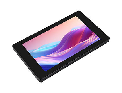 RP2350 RGB LCD 驱动板和2.1寸RGB触控圆形屏 4.3 英寸 DSI 触控屏 外观展示