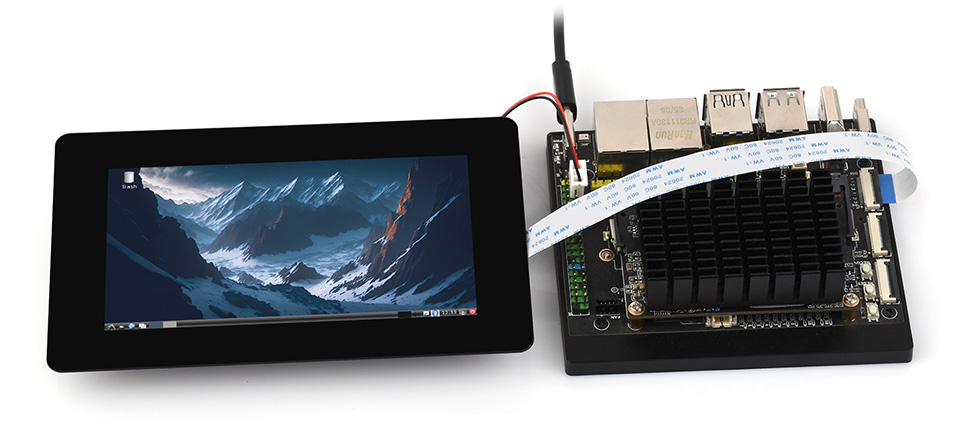 5 英寸 DSI 显示屏/触控屏接入 幸狐 Omni3576