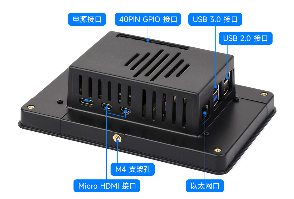 5 英寸 DSI 显示屏/触控屏接口说明