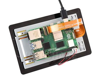 树莓派原装 5 英寸触控屏标准版尺寸