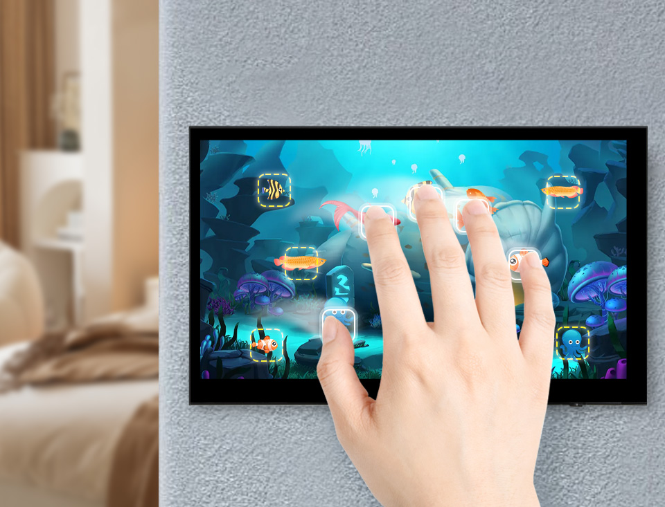 7 英寸 DSI 触控屏支持电容式五点触控