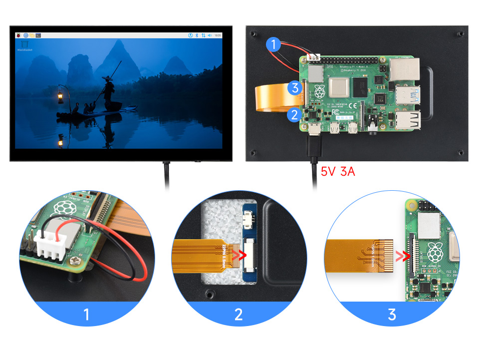 7 英寸 DSI 触控屏