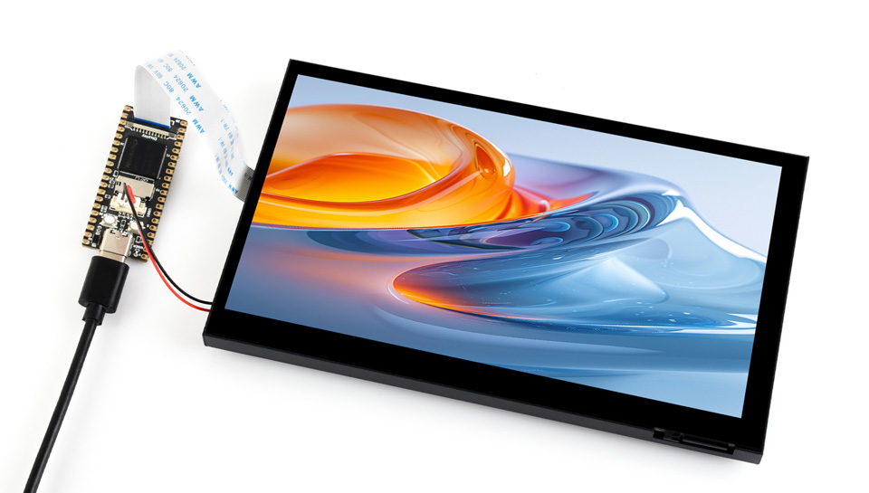 7 英寸 DSI 触控屏接入Luckfox Lyra