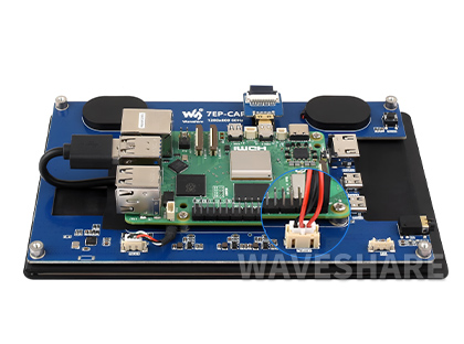 7 英寸 QLED 触控屏接入树莓派 Zero 2 W